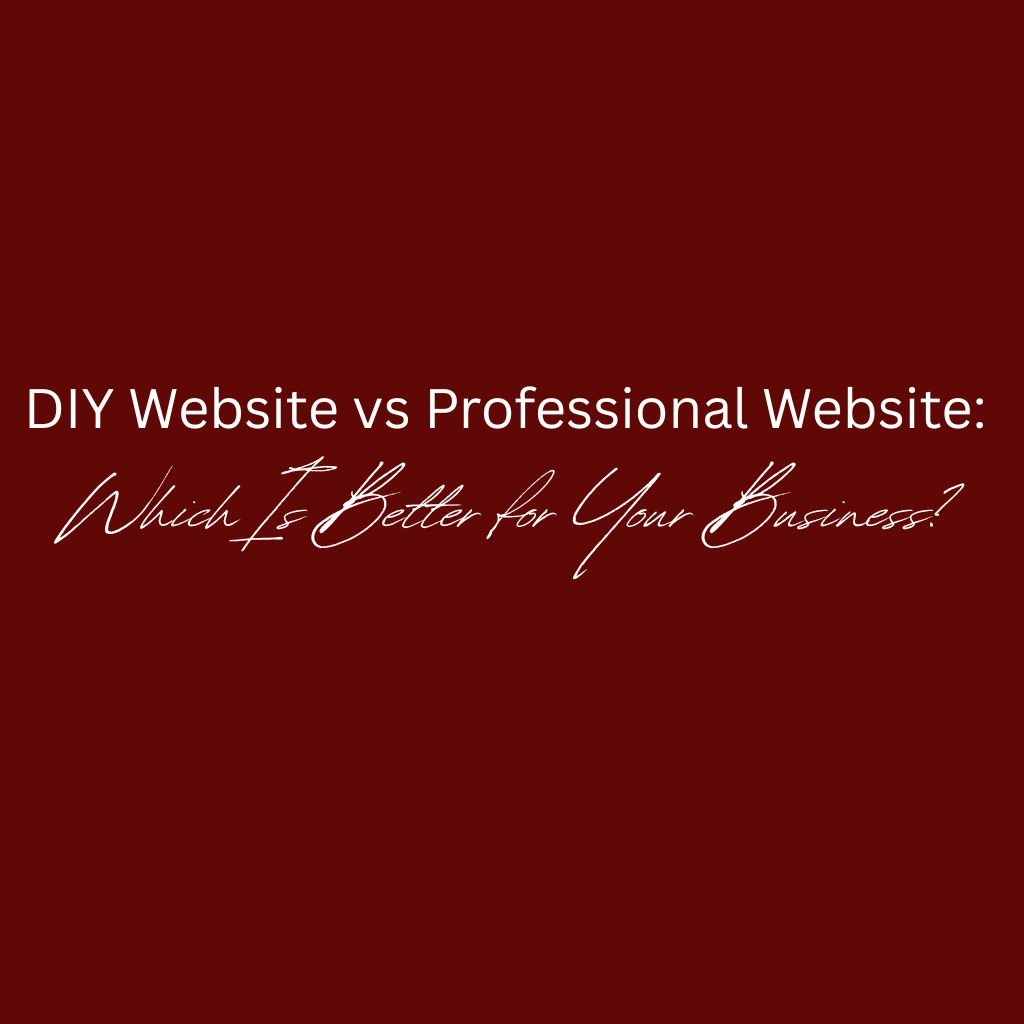 Website vs  Professional Website